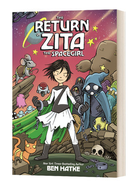 The Return of Zita the Spacegirl  星际女英雄奇塔归来 漫画小说进口原版英文书籍