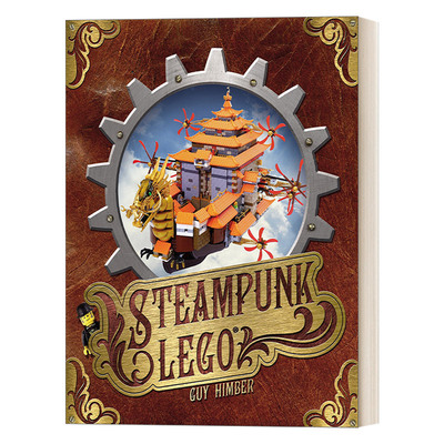 Steampunk Lego 乐高蒸汽朋克作品合集 精装 Guy Himber进口原版英文书籍