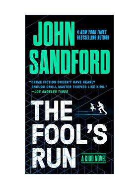 英文原版 The Fool's Run Kidd 01 基德系列1 愚人之行 惊悚悬疑小说 John Sandford 英文版 进口英语原版书籍