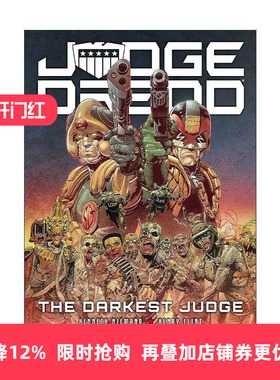 英文原版 Judge Dredd the Darkest Judge 特警判官 漫画 英文版 进口英语原版书籍