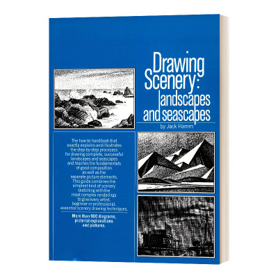 Drawing Scenery: Seascapes and Landscapes 绘画风景:海景和风景进口原版英文书籍