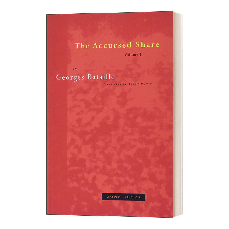 英文原版 The Accursed Share Volume I 被诅咒的股票 第一卷 英文版 进口英语原版书籍