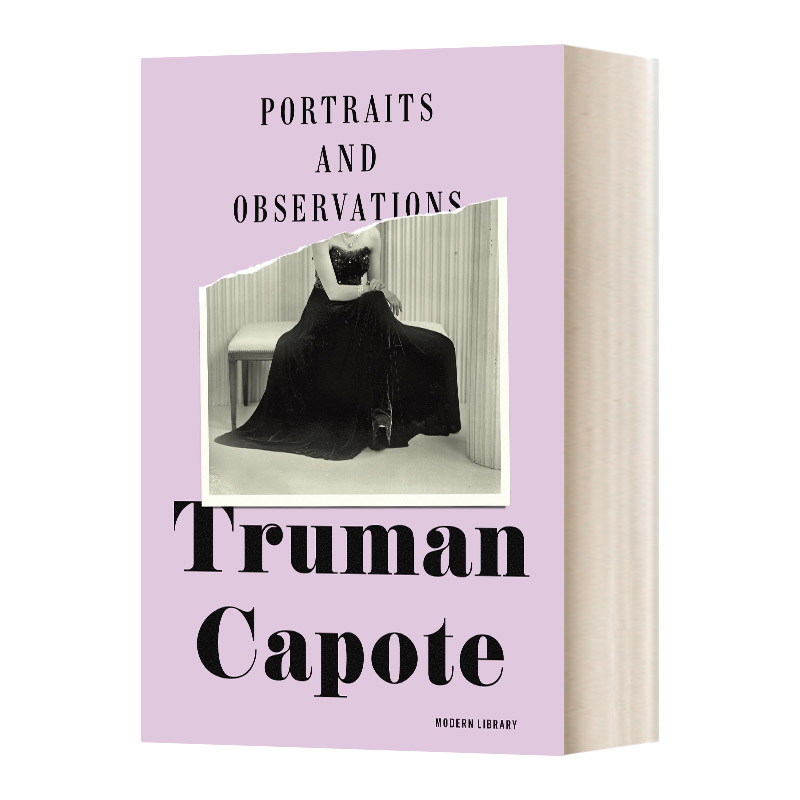 英文原版 Portraits and Observations 肖像与观察 企鹅兰登现代图书馆系列 Truman Capote 精装 英文版 进口英语原版书籍