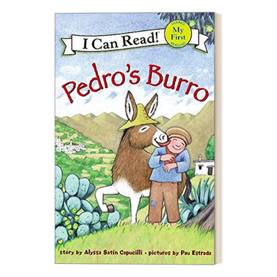 Pedro's Burro 佩德罗的小毛驴 My First I Can Read分级阅读进口原版英文书籍
