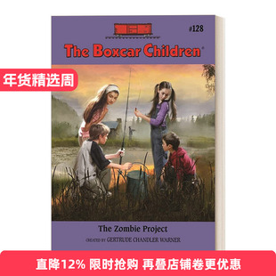 #128 The Zombie Project棚车少年128进口英文原版书籍