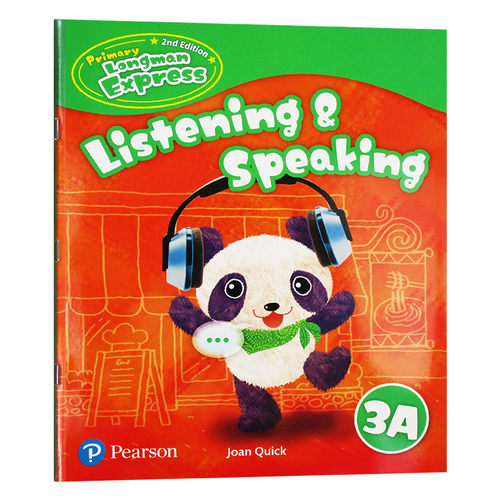 培生香港朗文小学英语教材 三年级上学期听说练习册 Primary Longman Express 3A Listening speaking 英文原版 第二版朗文快车PLE