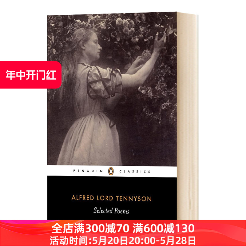 英文原版 Alfred Lord Tennyson Selected Poems丁尼生诗选英美文学考研书目英文版进口英语原版书籍