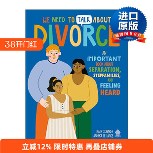 英文原版 We Need to Talk About Divorce 我们需要谈谈离婚 关于分居 重组家庭和被倾听 英文版 进口英语原版书籍