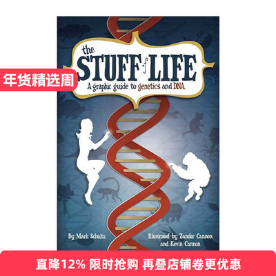 英文原版 The Stuff of Life 漫画生命史话 一张图看懂遗传学和DNA 英文版 进口英语原版书籍