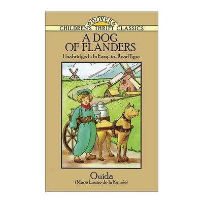 英文原版 A Dog of Flanders 佛兰德斯的狗 未删节完整版 通俗易懂版 奥维达 英文版 进口英语原版书籍
