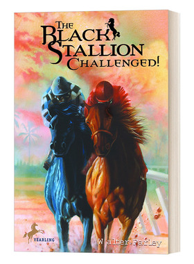 英文原版 The Black Stallion Challenged 黑神驹系列 黑神驹受挑战 Walter Farley 青少年骑马动作冒险小说 英文版 进口英语书籍
