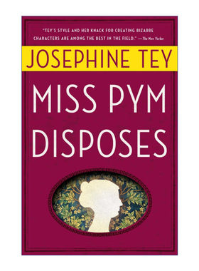 Miss Pym Disposes 萍小姐的主意 推理小说 约瑟芬铁伊进口原版英文书籍