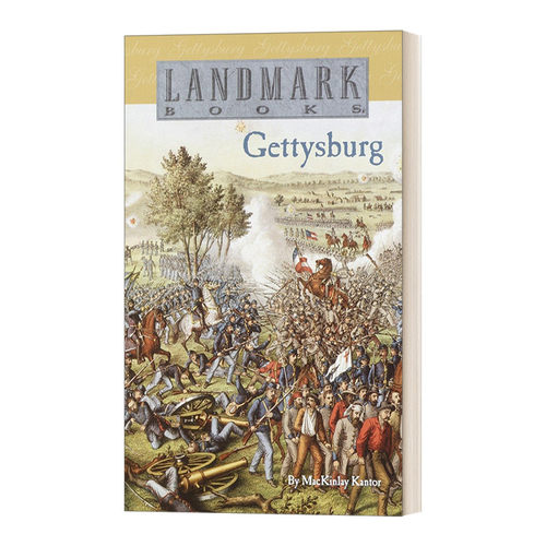 Gettysburg (Landmark Books) 葛底斯堡 里程碑系列进口原版英文书籍