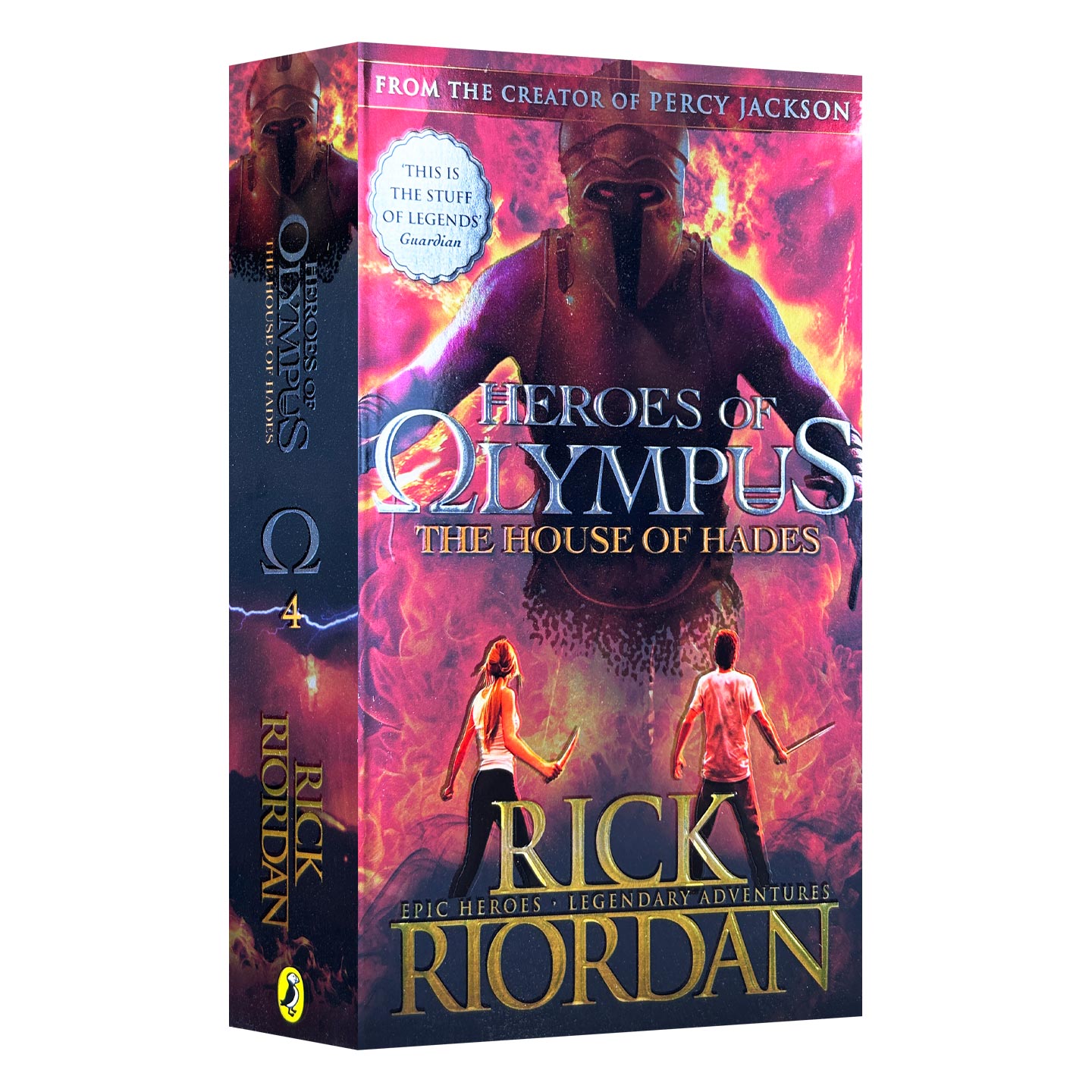 英文原版 The House of Hades Heroes of Olympus Book 4 决战冥王圣殿 波西杰克逊奥林匹斯英雄系列 英文版