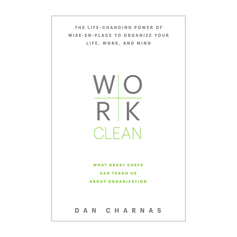 Work Clean 精益工作法 Dan Charnas 精装进口原版英文书籍