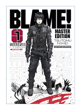 Blame! 1 探索者系列1 日本科幻漫画 Tsutomu Nihei贰瓶勉进口原版英文书籍
