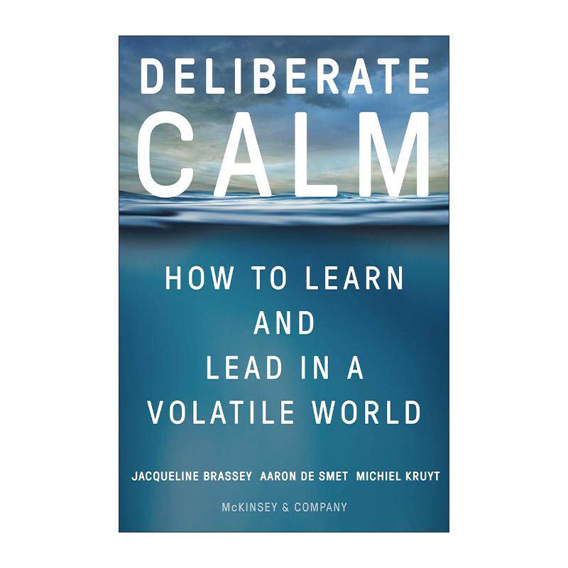 英文原版 Deliberate Calm 刻意冷静 精装 杰奎琳·布拉西 麦肯锡首席科学家 英文版 进口英语原版书籍