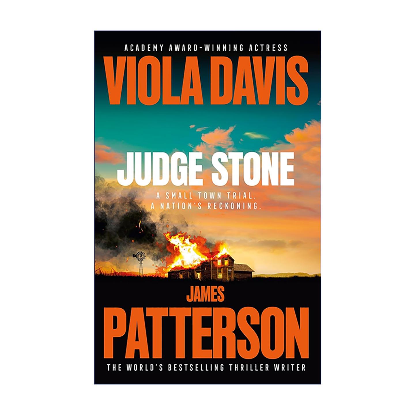 英文原版 Judge Stone 斯通法官 詹姆斯?帕特森 奥斯卡影后维奥拉?戴维斯 法律惊悚 法庭悬疑 社会议题小说 精装 英文版