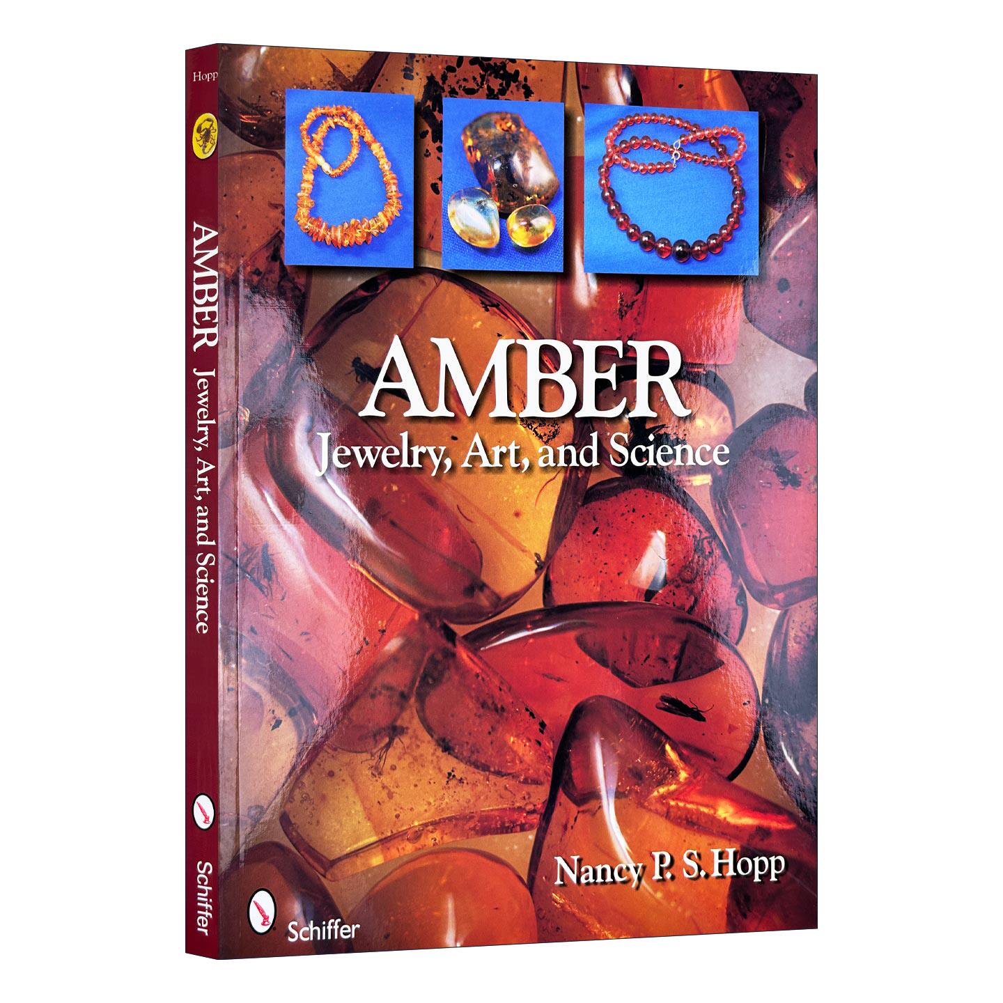 英文原版 Amber 琥珀 珠宝收藏指南 全彩艺术图册 Nancy P. S. Hopp 英文版 进口英语原版书籍