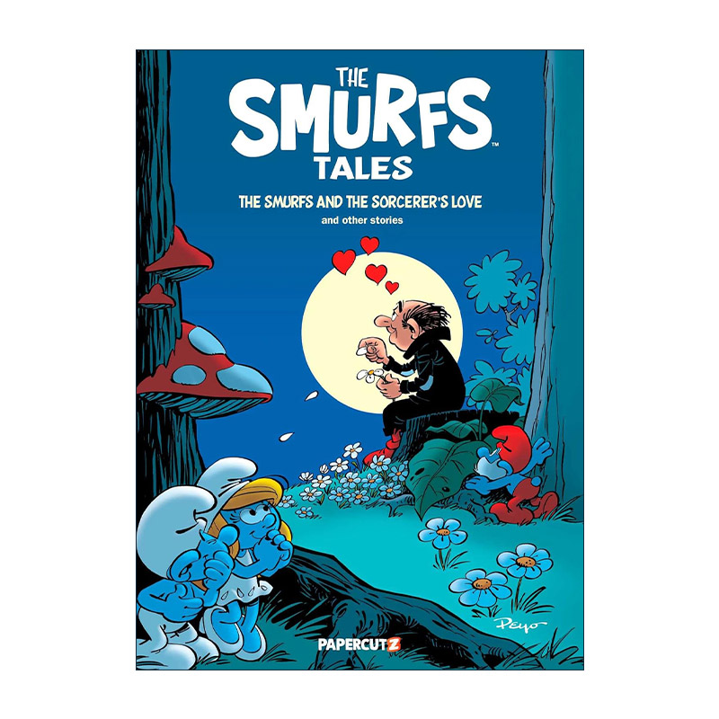 英文原版 The Smurf Tales 8 蓝精灵故事8 图像小说 英文版 进口英语原版书籍