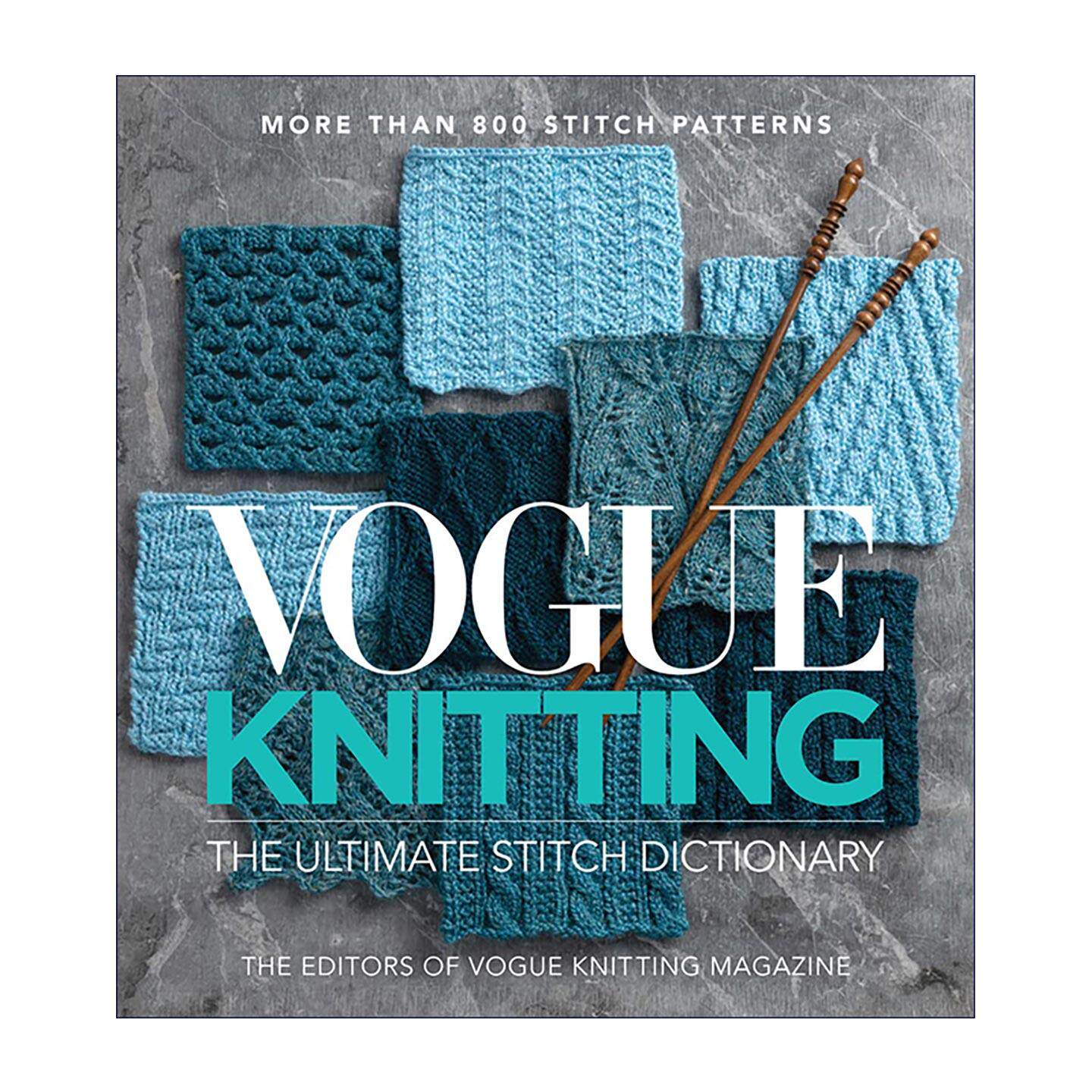 英文原版 Vogue Knitting the Ultimate Stitch Dictionary 棒针编织针法大全 800款毛衣花样图解工具书精装 手工毛衣设计参考