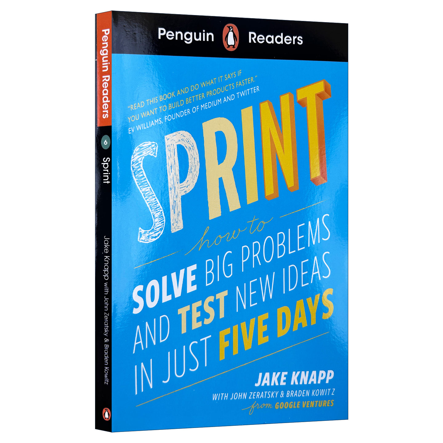 英文原版 Penguin Readers Level 6 Sprint 企鹅阅读第6级 设计冲刺 谷歌风投如何5天完成产品迭代 英文版 进口英语原版书籍
