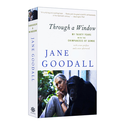 Through a Window 大地的窗口 珍古道尔 Jane Goodall进口原版英文书籍