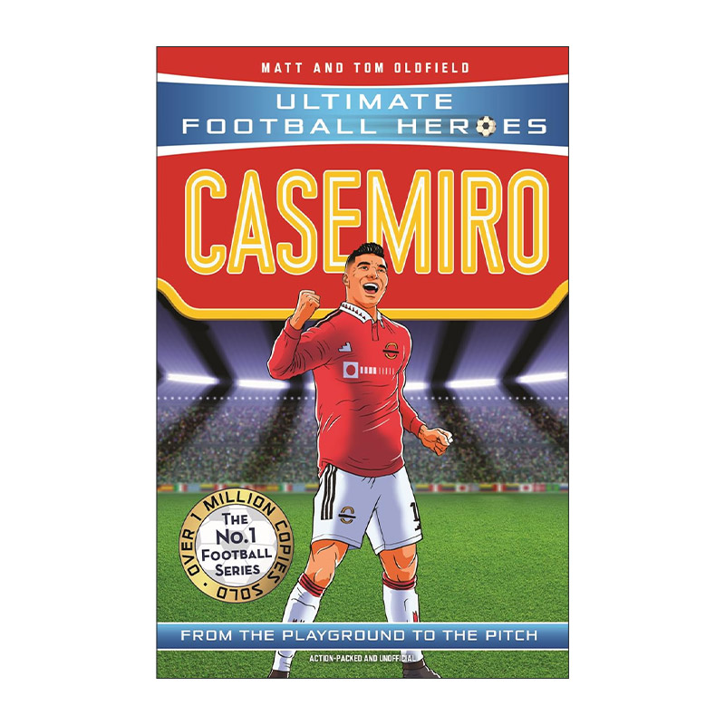 英文原版 Casemiro 超级足球明星人物传记 卡洛斯·恩里克·卡塞米罗 Ultimate Football Heroes 英文版 进口英语原版书籍