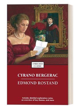 英文原版 Cyrano de Bergerac  大鼻子情圣 五幕剧 Enriched Classics系列 英文版 进口原版英文书籍