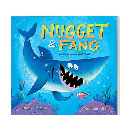 Nugget and Fang 金块和牙牙 儿童友谊故事 精装绘本进口英文原版书籍