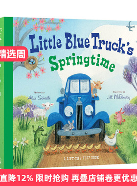 Little Blue Truck s Springtime 蓝色小卡车的春天进口原版英文书籍