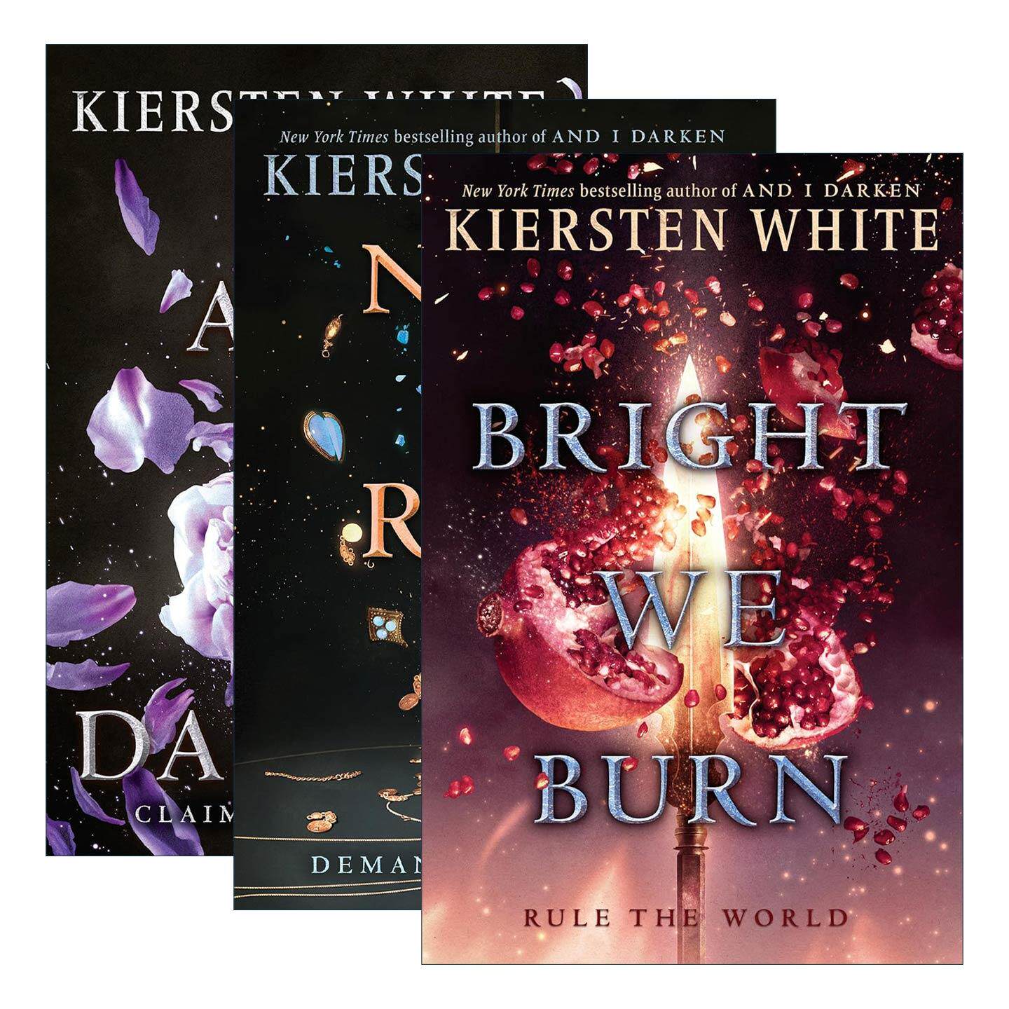 英文原版 And I Darken 恶化系列3册 青少年历史浪漫小说 Kiersten White 英文版 进口英语原版书籍