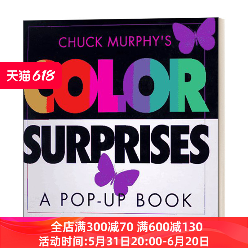 Color Surprises: Color Surprises惊奇的颜色立体书进口原版英文书籍