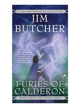 英文原版 Furies of Calderon Codex Alera 01 阿莱拉法典系列1 卡尔德龙的复仇 奇幻小说 英文版 进口英语原版书籍