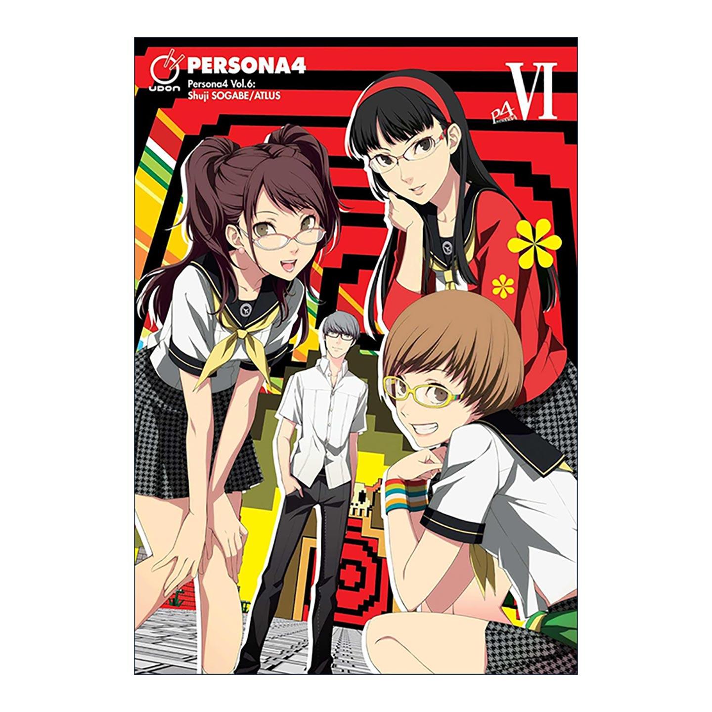 英文原版 Persona 4 Volume 6 女神异闻录4 漫画卷六 英文版 进口英语原版书籍
