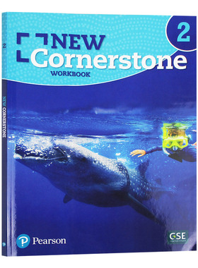 美国ESL综合小学教材练习册 第2级 New Cornerstone Grade 2 Workbook 英文原版练习册 美国小学教辅 英文原版书 Pearson