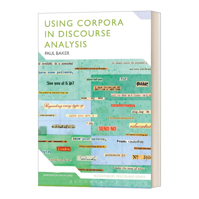 英文原版 Using Corpora in Discourse Analysis 语料库在话语分析中的应用 英文版 进口英语原版书籍