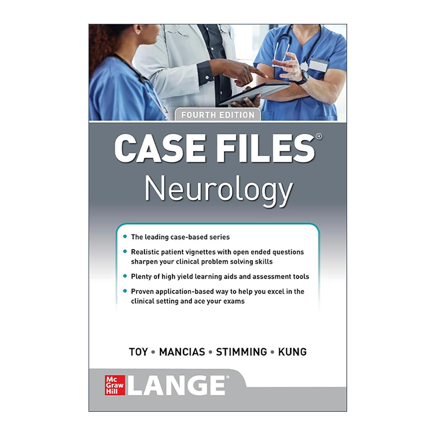 英文原版 Case Files Neurology 神经病学案例集 第4版 英文版 进口英语原版书籍