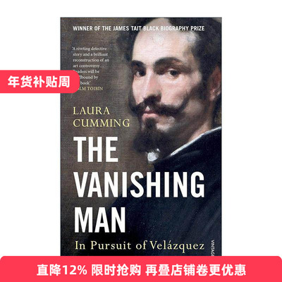英文原版 The Vanishing Man 消失的人 追寻委拉斯开兹 英文版 进口英语原版书籍