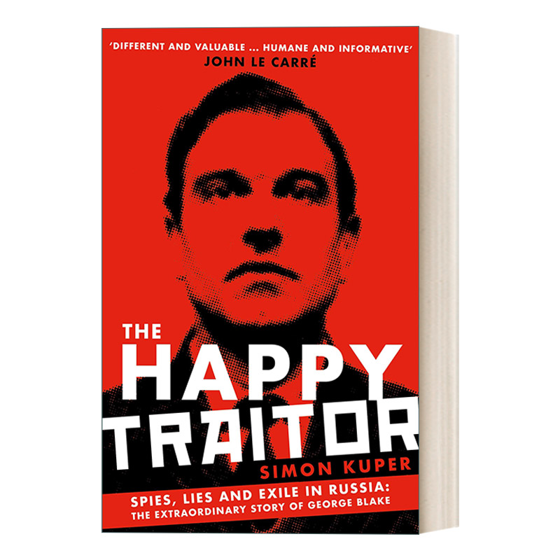 英文原版 The Happy Traitor间谍，谎言和离乡：俄罗斯双重间谍的非凡故事英文版进口英语原版书籍