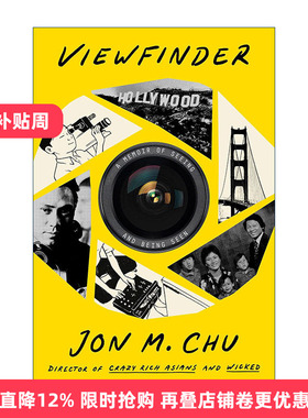 英文原版 Viewfinder 观景人 看见与被看见的回忆录 朱浩伟导演自传 摘金奇缘 精装 Jon M. Chu 英文版 进口英语原版书籍
