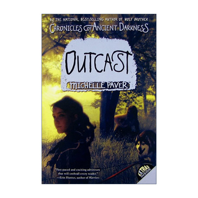 英文原版 Outcast 狼兄弟系列4 湖区蛇影 英文版 进口英语原版书籍