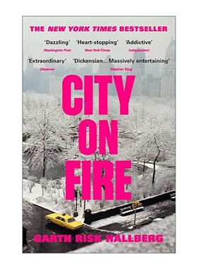 英文原版 City on Fire 燃烧之城 Garth Risk Hallberg小说 美国纽约文化生活话题之作 英文版 进口英语原版书籍