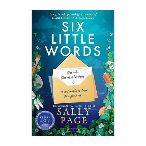 英文原版 Six Little Words 莎士比亚名句 当代女性小说 治愈系 社区温情 Sally Page 英文版 进口英语原版书籍