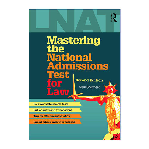 英文原版 Mastering the National Admissions Test for Law 英国法学院统考指南 第2版 英文版 进口英语原版书籍