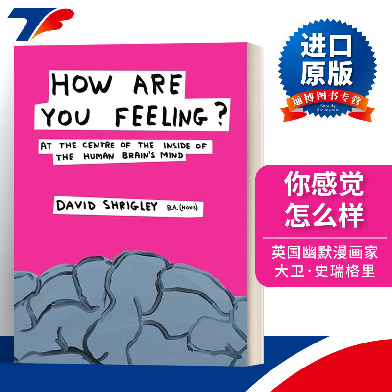 How Are You Feeling? 你感觉怎么样?英国幽默漫画家大卫·史瑞格里进口英文原版书籍