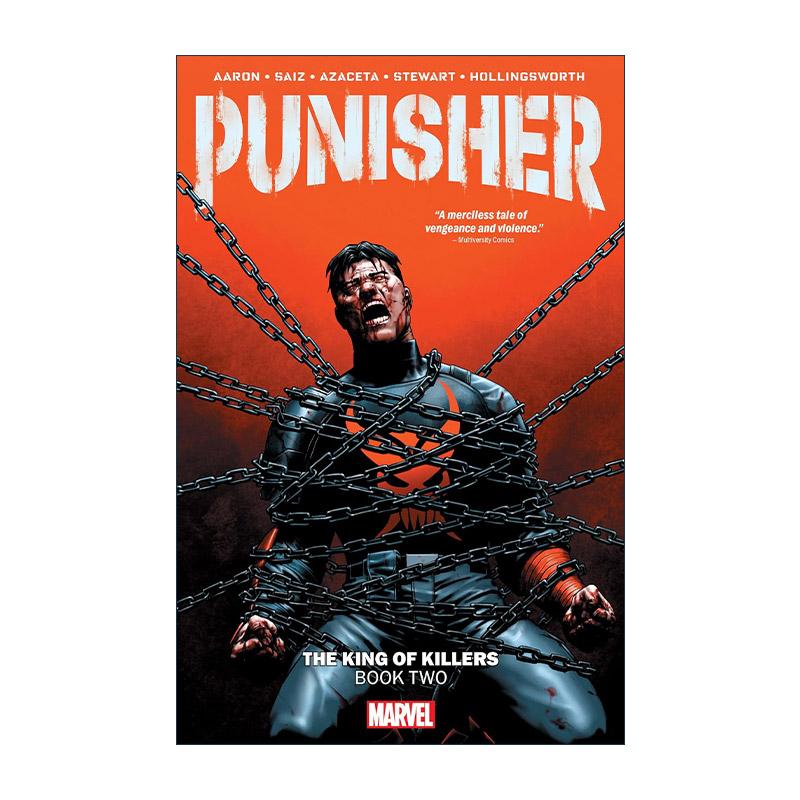 英文原版 Punisher Vol.2 The King of Killers Book Two 惩罚者 杀手之王 卷二 漫威漫画 Jason Aaron 英文版 进口英语原版书籍