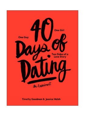 英文原版 40 Days of Dating 40天的约会 一场实验 平面设计 Jessica Walsh 精装 英文版 进口英语原版书籍