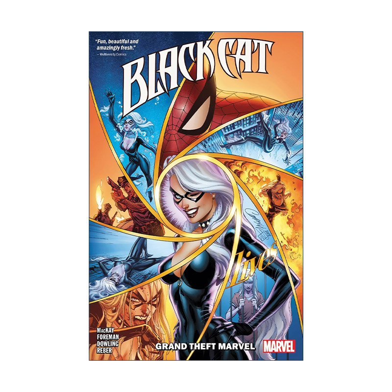 英文原版 Black Cat Vol.1 Grand Theft Marvel 黑猫 卷一 漫威漫画 神奇蜘蛛侠 Jed MacKay 英文版 进口英语原版书籍