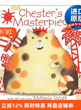 Chester's Masterpiece 肥猫切斯特的杰作特 儿童幽默绘本进口原版英文书籍